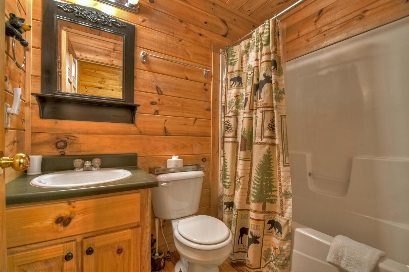 Papa Bear'S Den Villa Cherry Log Eksteriør bilde